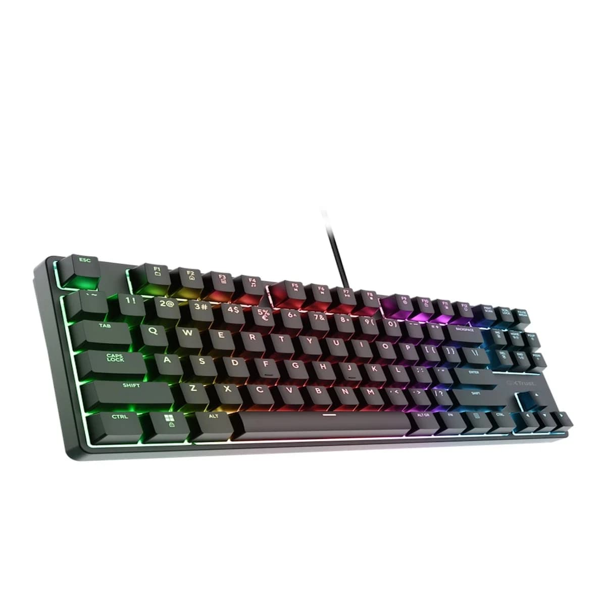Trust GXT864 TKL Gaming tastatura Mehanička RGB Kompaktna