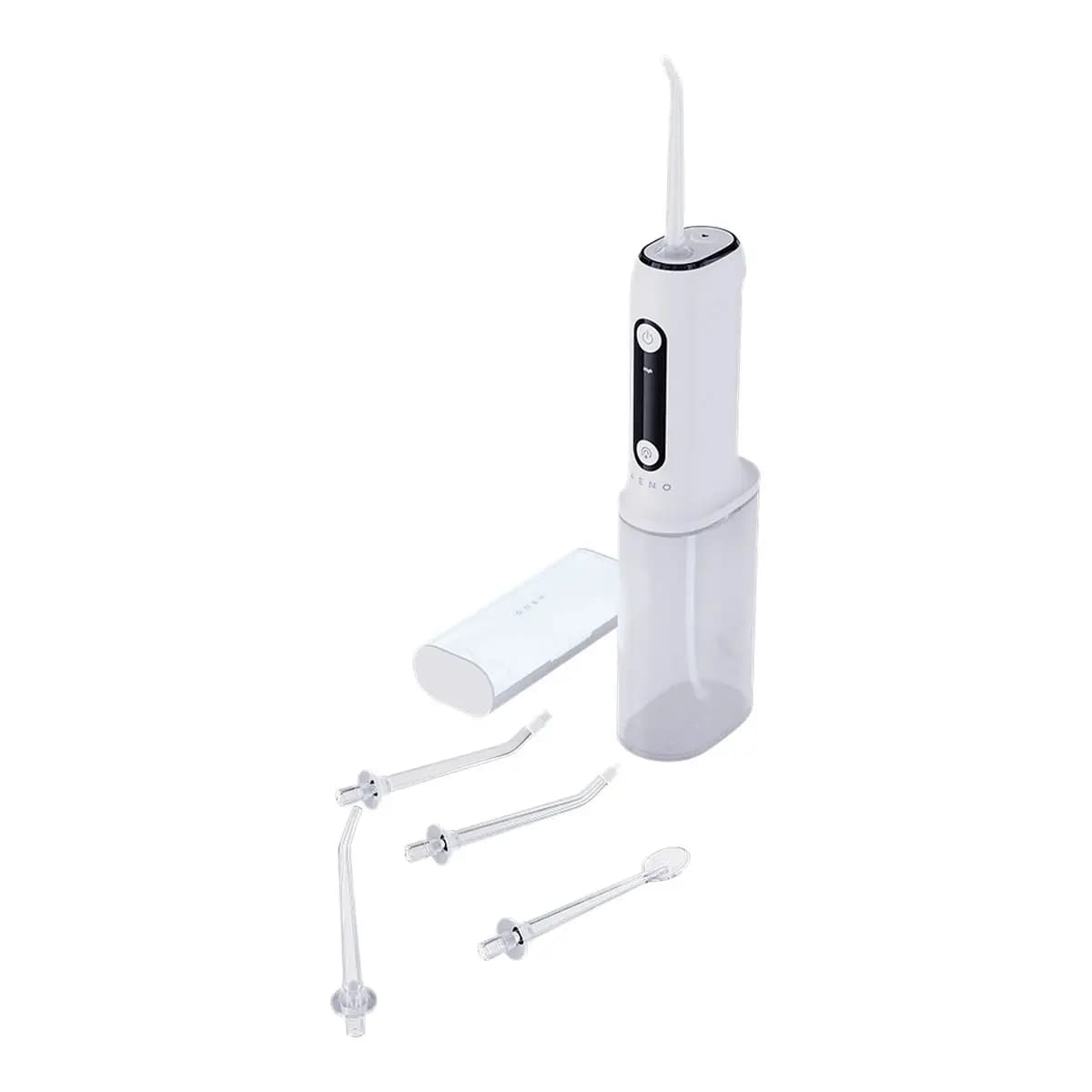 AENO Oralni irigator DI1, 200ml, 2200mAh baterija, 12 scenarija čišćenja, IPX7, 4 nastavka