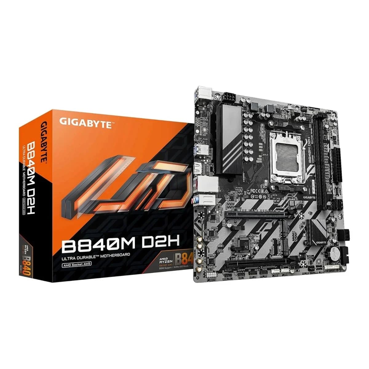 Gigabyte MB B840M D2H AM5 DDR5 M.2 mATX Matična Ploča