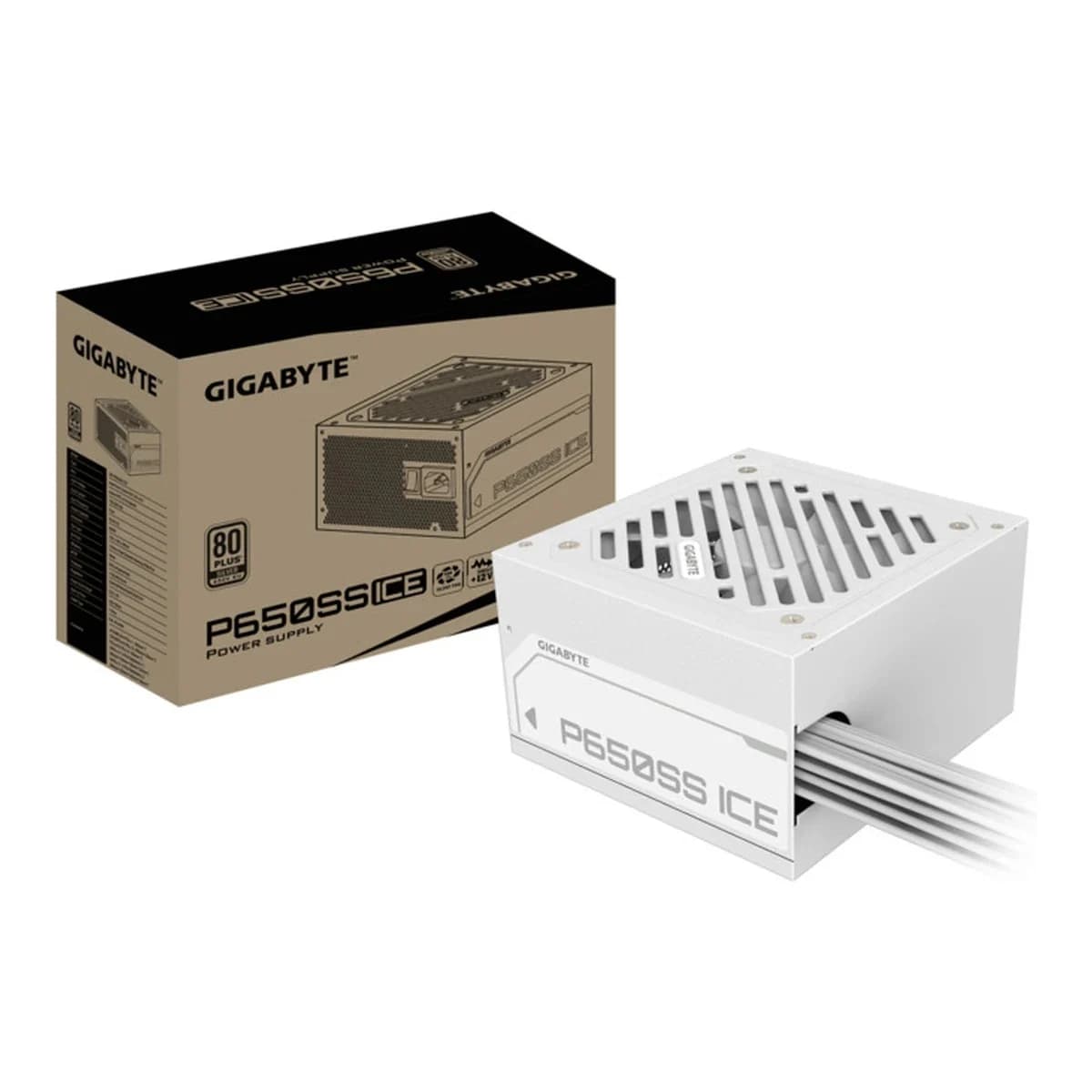 Gigabyte PSU 650W Silver 90% White ATX 3.1 Napojna Jedinica