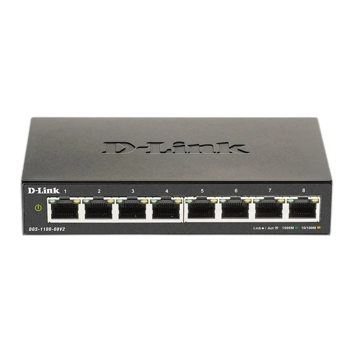 Switch DLINK 8-Port Gigabit Smart Managed V2