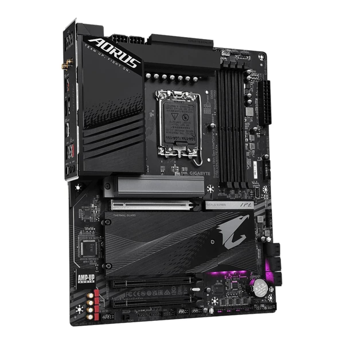 Gigabyte MB Z790 AORUS ELIT AXLGA1700; 4xDDR5; 4xM.2; 6xSATA10xUSB; HDMI, DP; WIFI; ATX