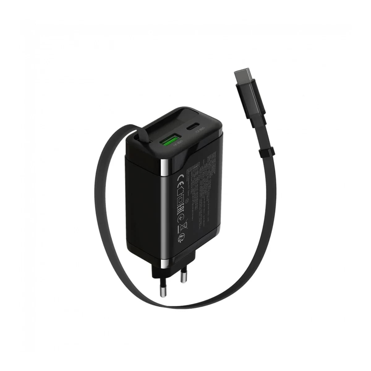 Canyon OnCharge 65RC Punjač 65W USB C PD QC Crni