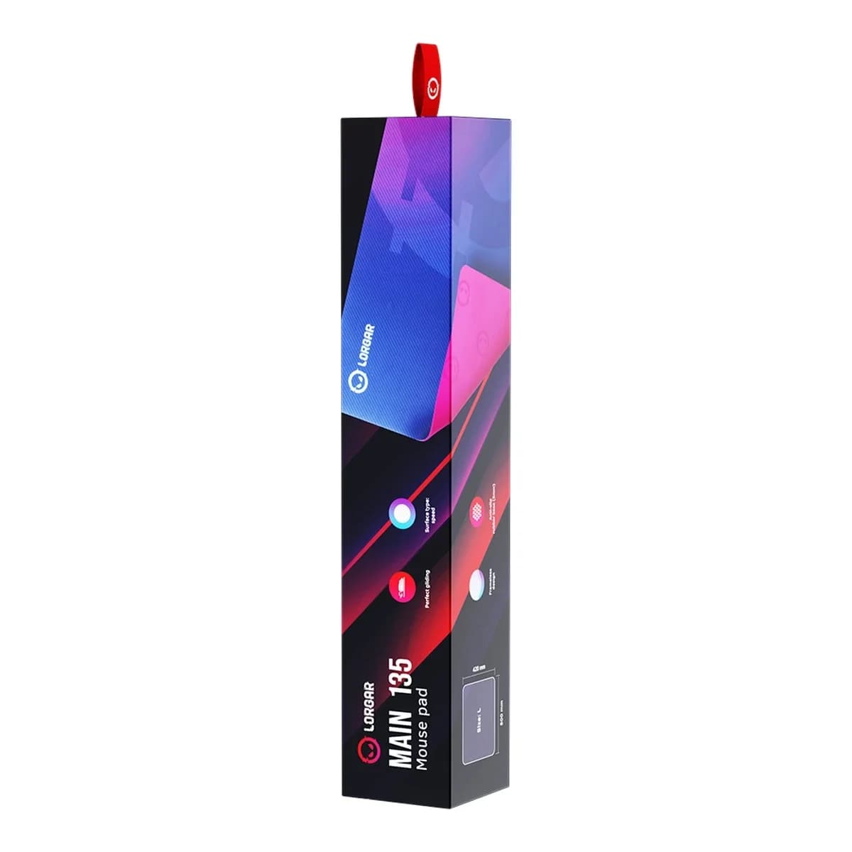 Lorgar Main 135 Gaming Podloga 500x420mm High-speed Surface