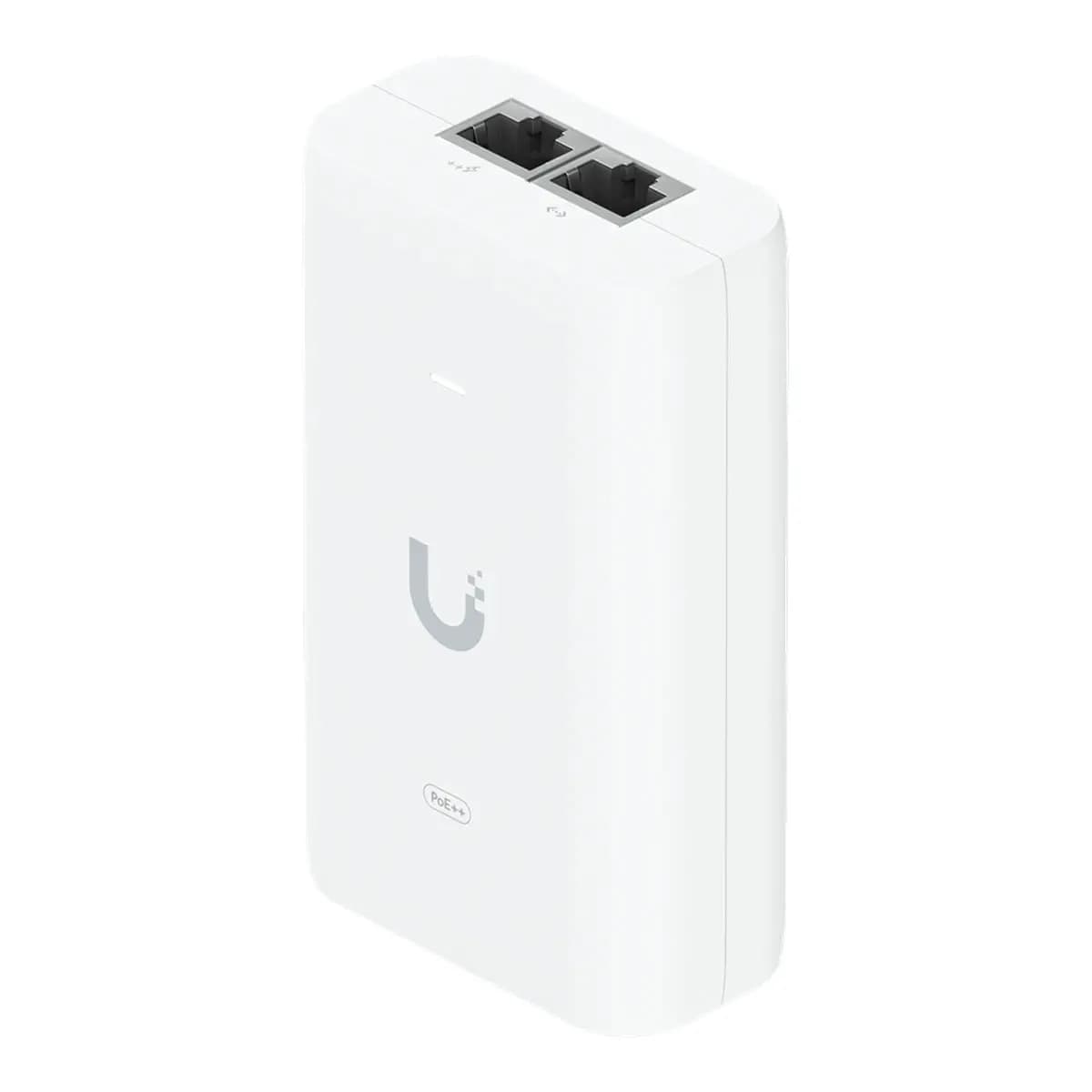 UBIQUITI PoE++ Adapter; Delivers up to 60W of PoE++; Surge peak pulse and overcurrent protection;