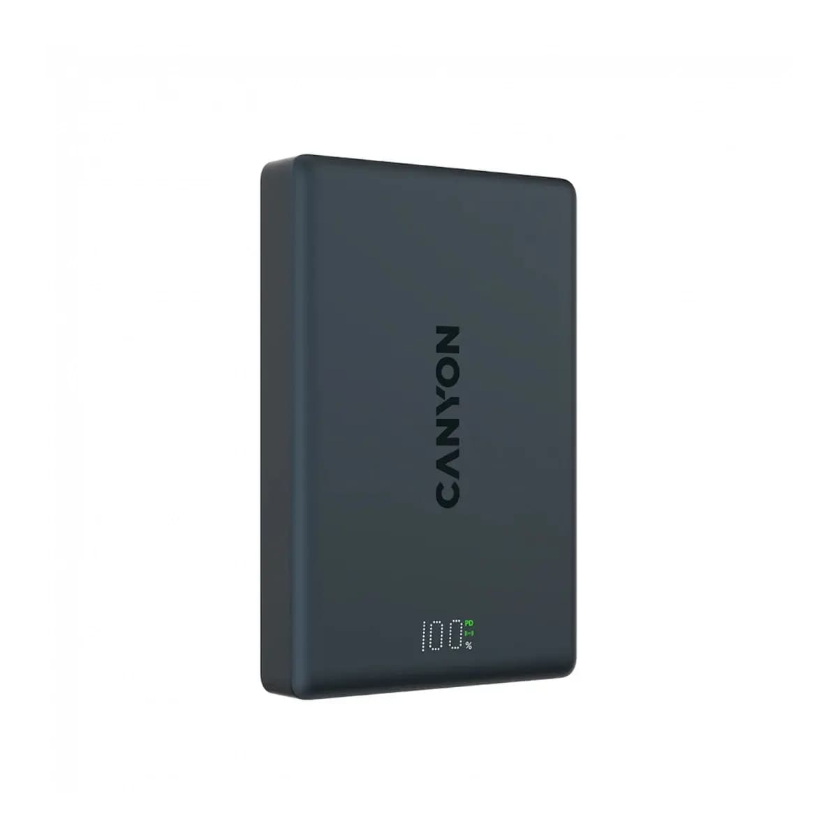 Canyon OnPower 511 10000mAh PD 20W Magnetic Power Bank Black
