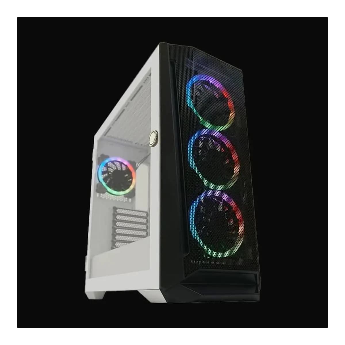 LC-Power Gaming 805BWHolo-1_X Midi-Tower 4xARGB 390mm GPU