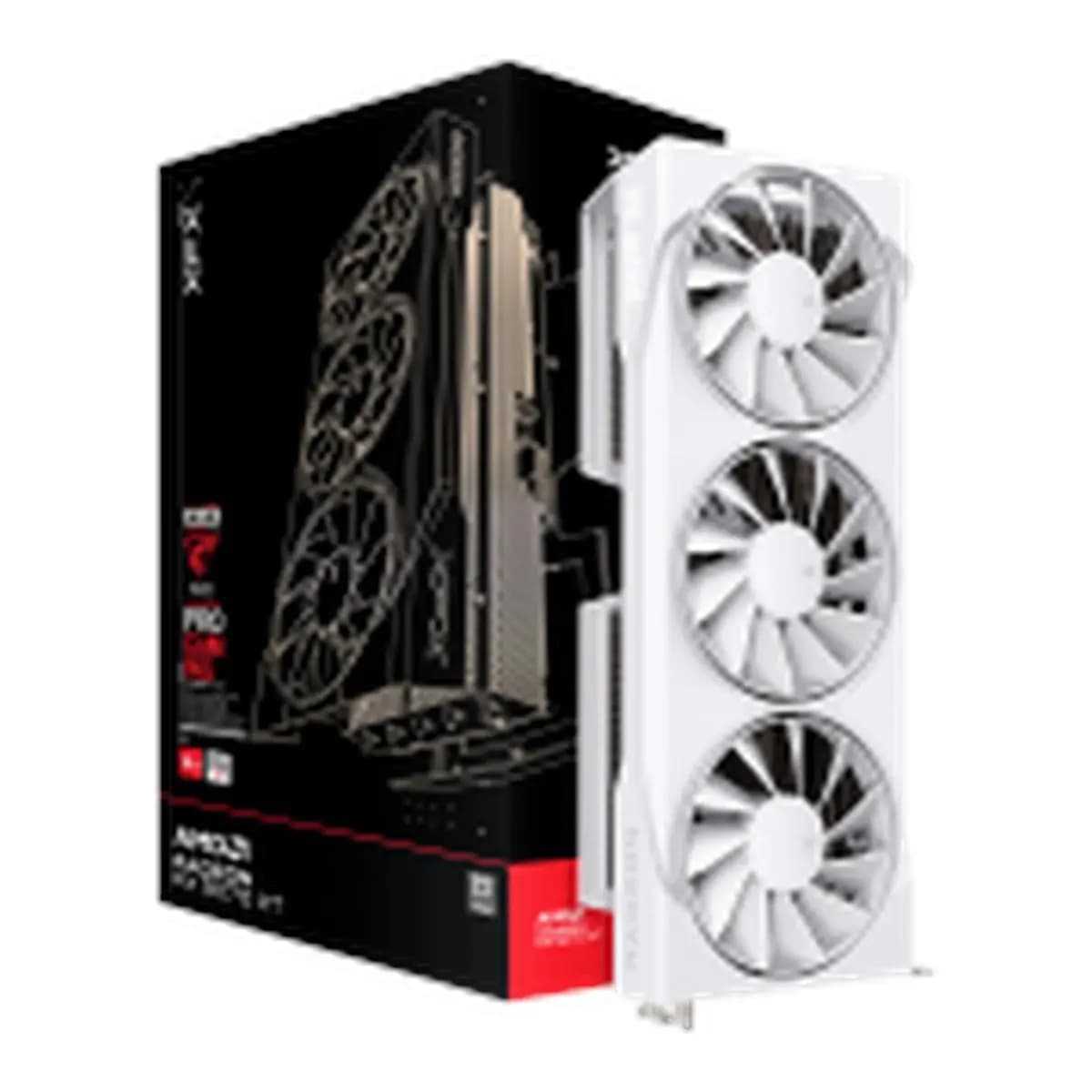 XFX Radeon RX 9070XT Swift White 16GB GDDR6 Gaming
