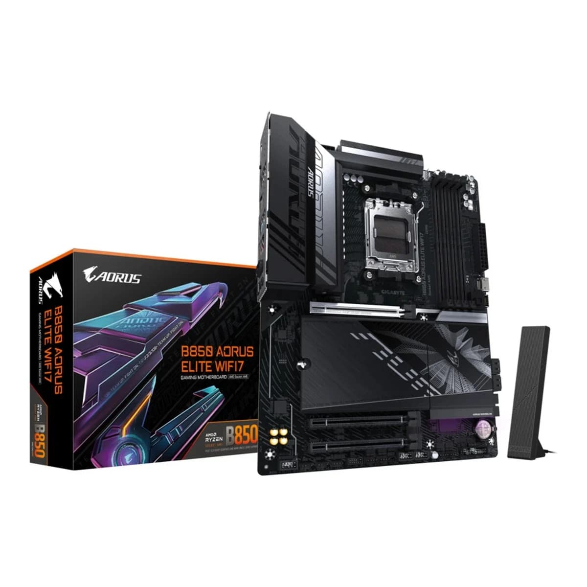 Gigabyte MB B850 A ELITE WF7AM5; 4xDDR5; 3xM.2; 4xSATA11xUSB; HDMI, DP; USB Type-C, ATX;