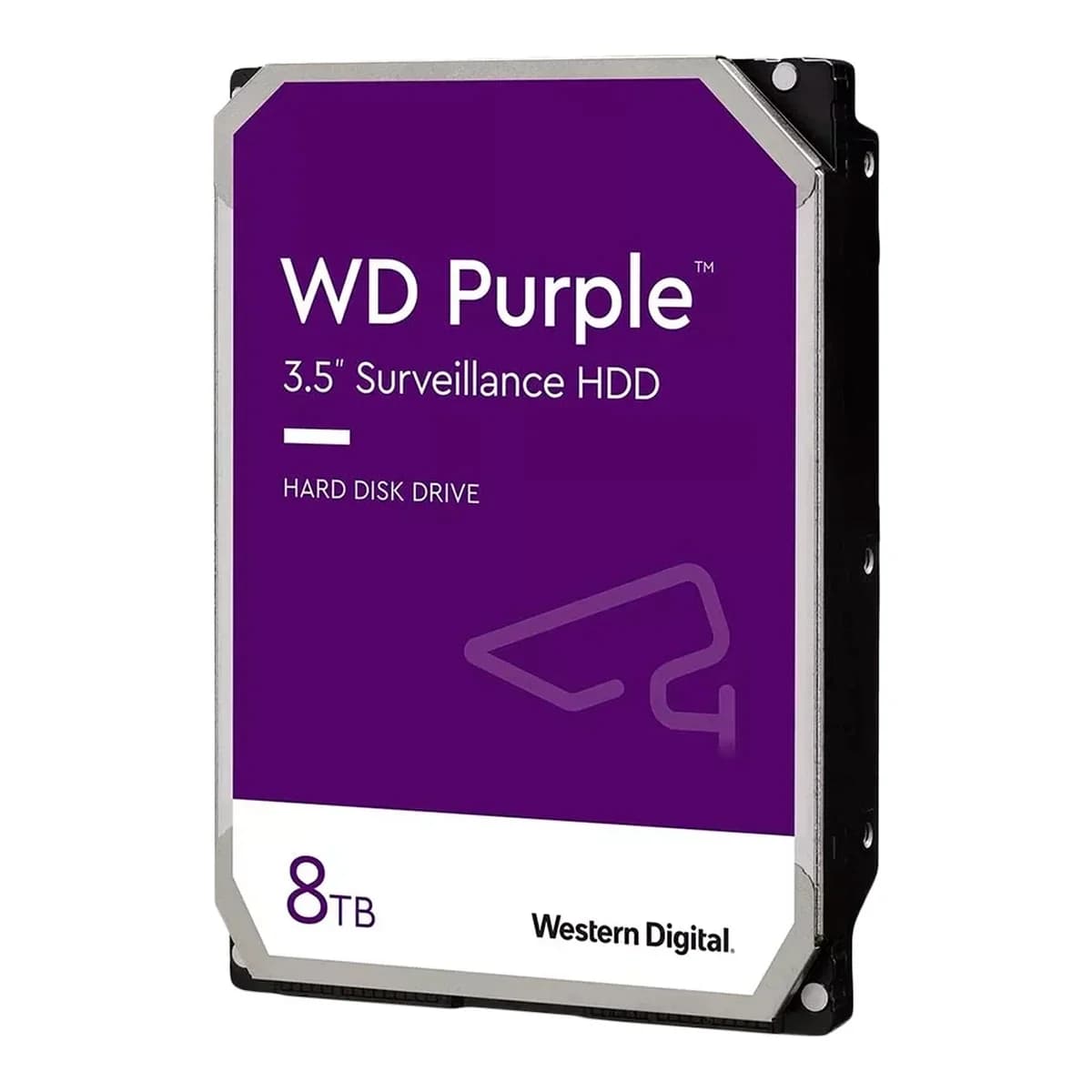 HDD Video Surveillance WD Purple 8TB CMR 3.5'' 256MB 5640 RPM SATA TBW: 180