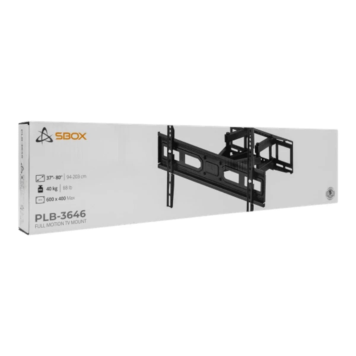 SBOX PLB-3646-2 TV Nosač 37-80" do 40kg VESA 600x400