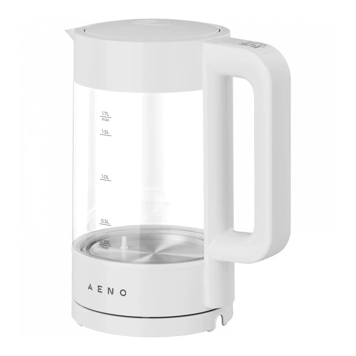 AENO Kuhalo EK5, 1.7L, 2200W, Podesiva temperatura 40-100°C, Strix tehnologija, Bijelo