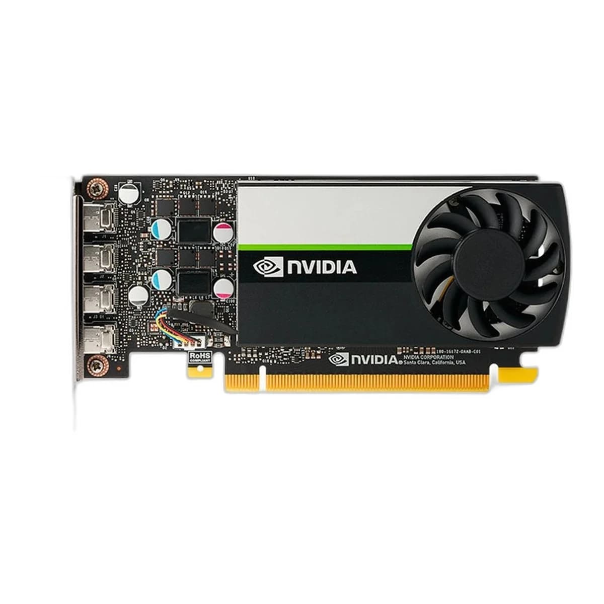 PNY NVIDIA T1000 4GB LowProfile PCI-Express 3.0 x16 LP 4 GB GDDR6 128-bit 4x Mini