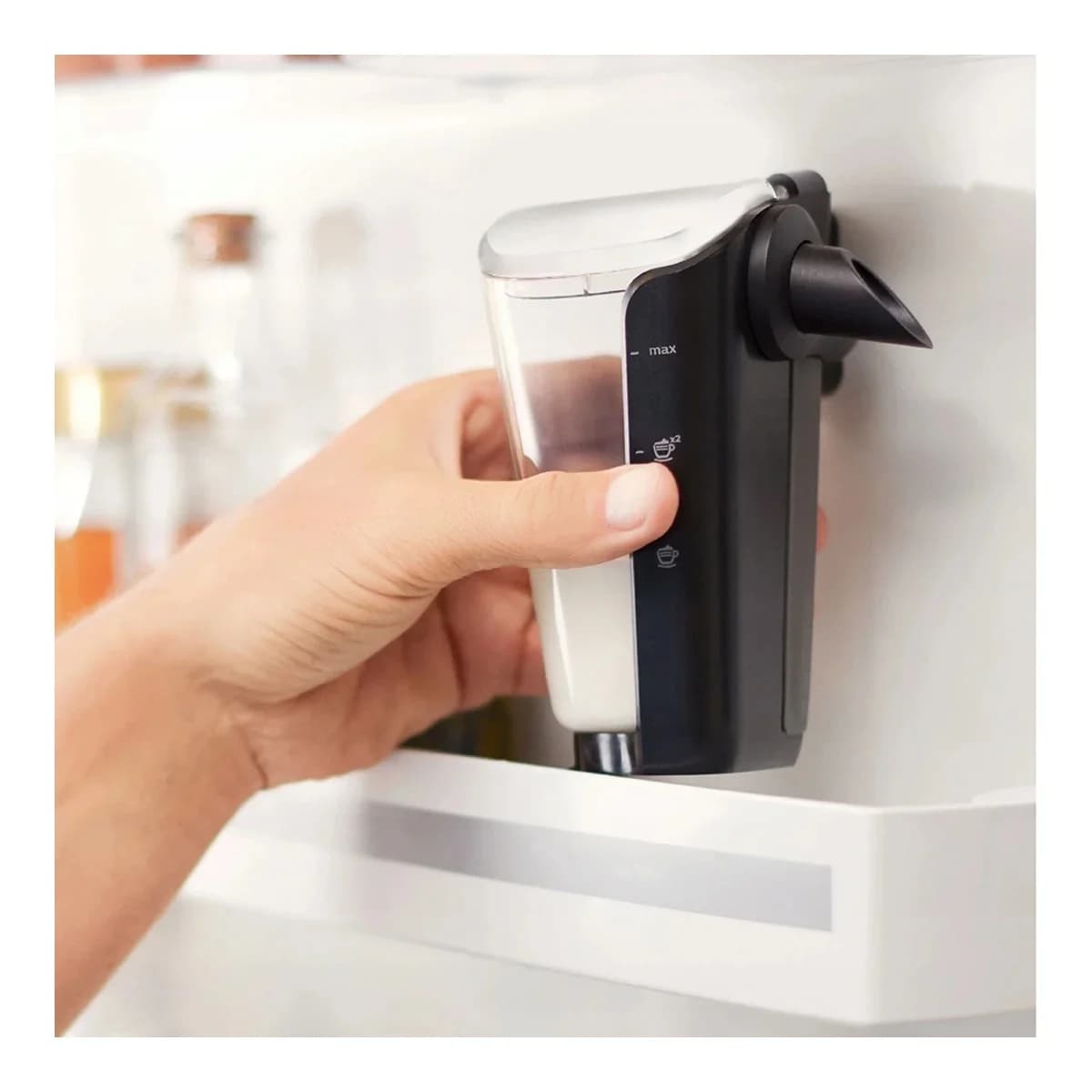 PHILIPS Aparat za kafu EP3343/50 LatteGo, 5 napitaka, SilentBrew, Keramički mlin, AquaClean filter