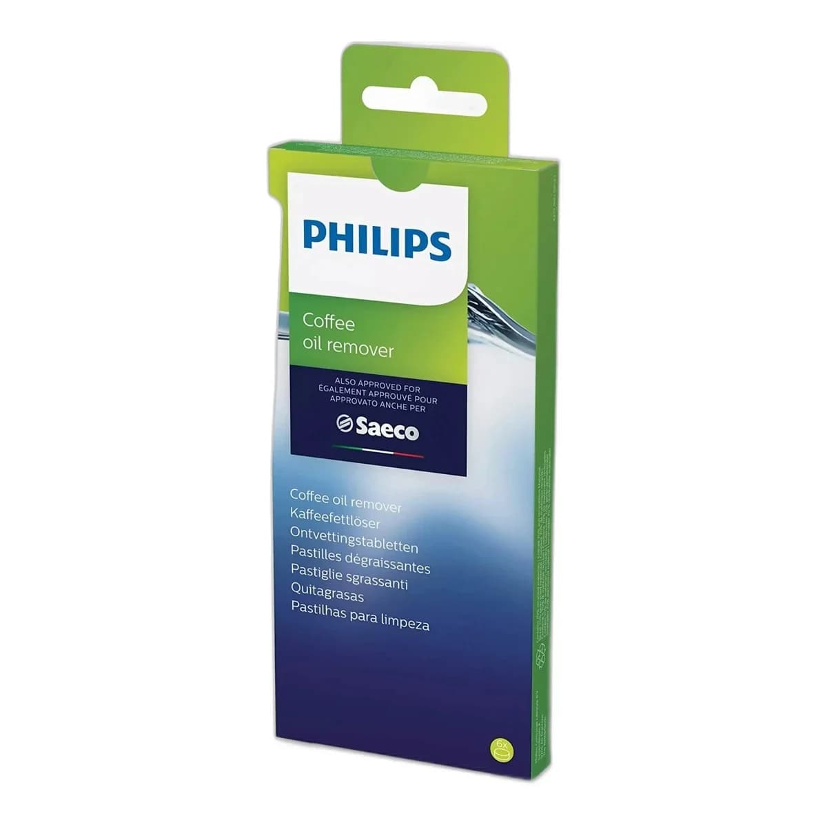 PHILIPS Sredstvo za uklanjanje ulja kafe CA6704/10, Za aparate za kafu, 6 tableta, Produžava radni vijek, Poboljšava ukus kafe