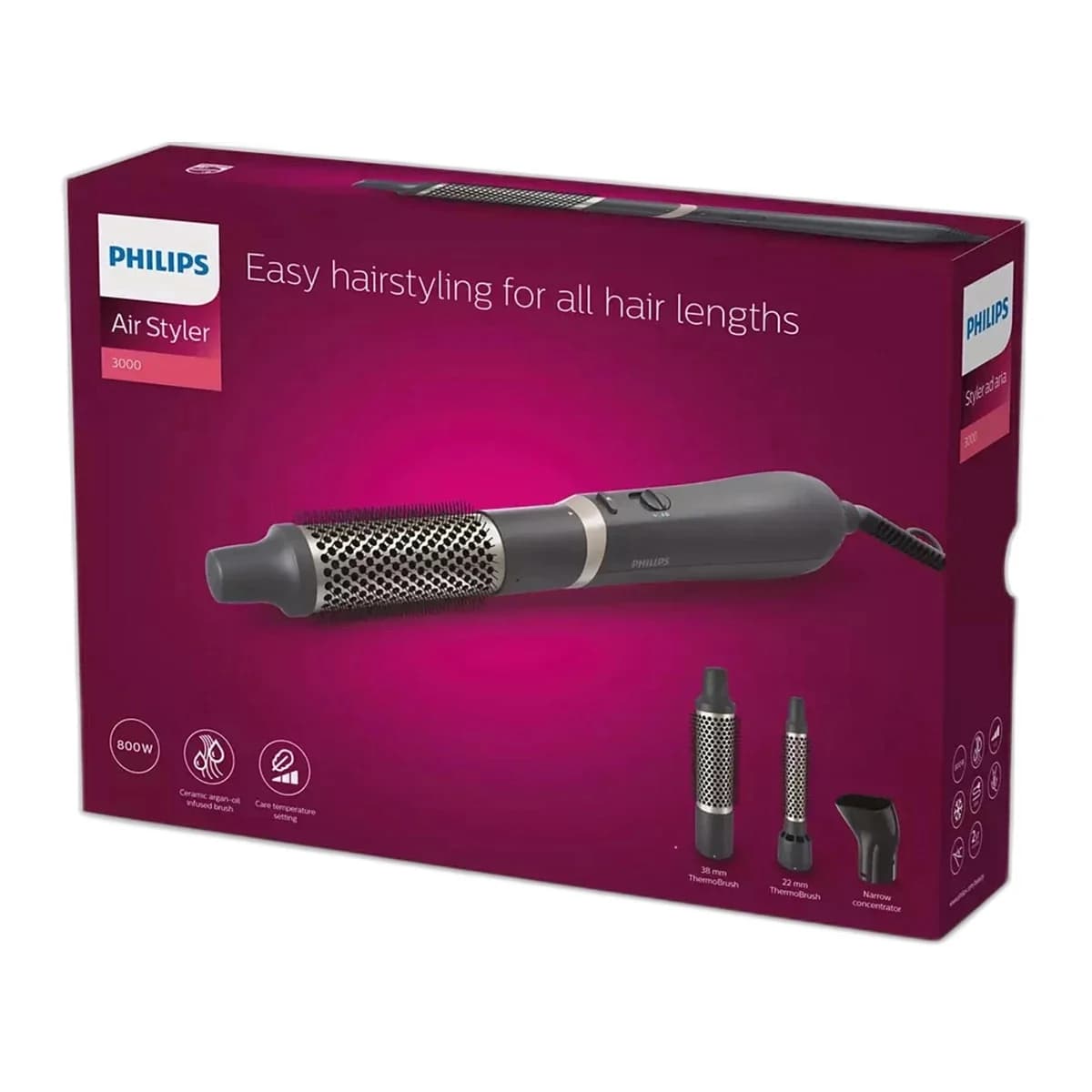 PHILIPS BHA3010 Uvijač za kosu 800W 3 Nastavka