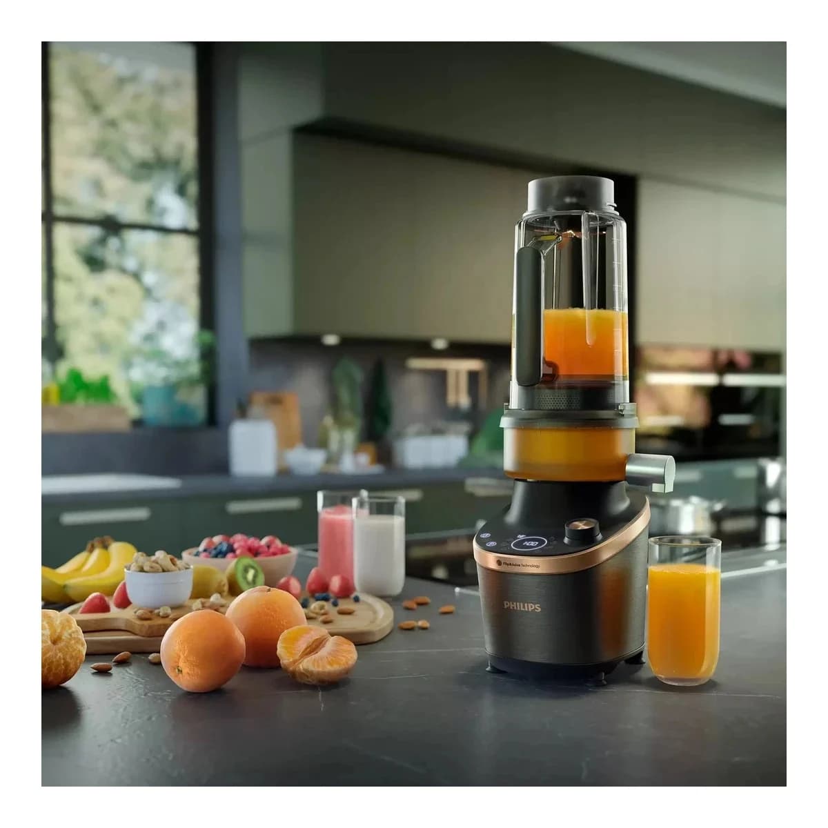 Philips Blender HR3770/00 Flip & Juice 1500W 2L