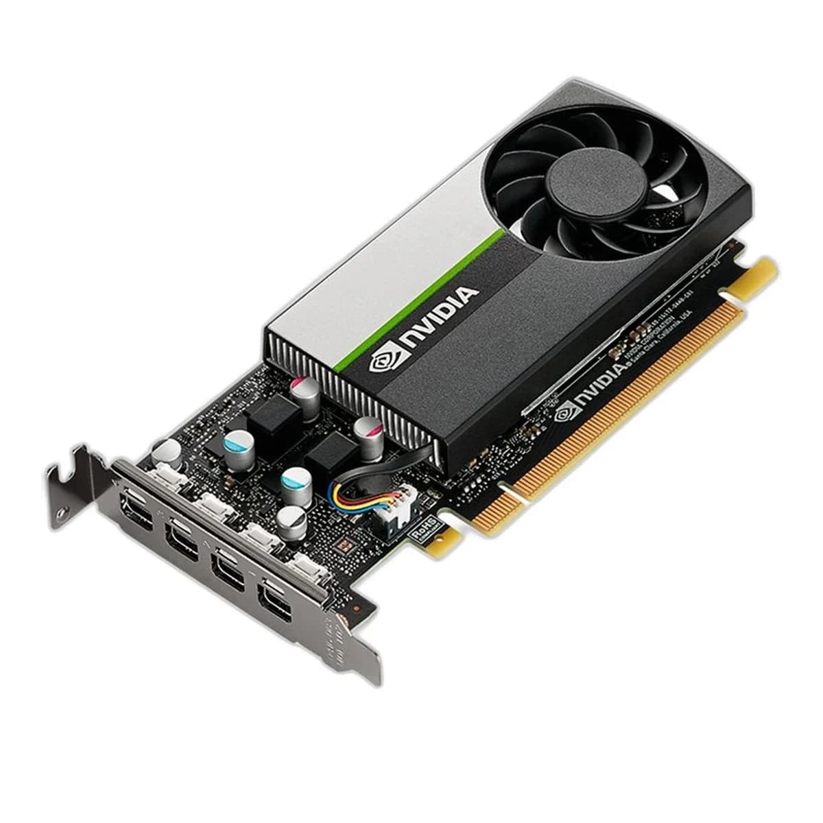 PNY NVIDIA T1000 4GB LowProfile PCI-Express 3.0 x16 LP 4 GB GDDR6 128-bit 4x Mini