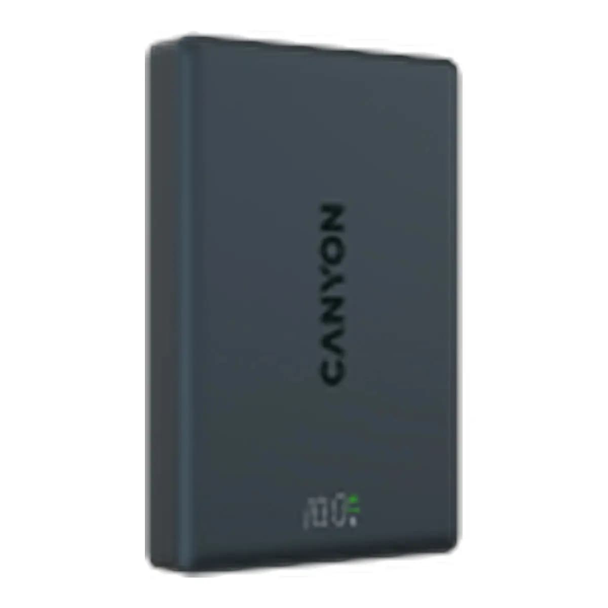 Canyon OnPower 511 10000mAh PD 20W Magnetic Power Bank Black