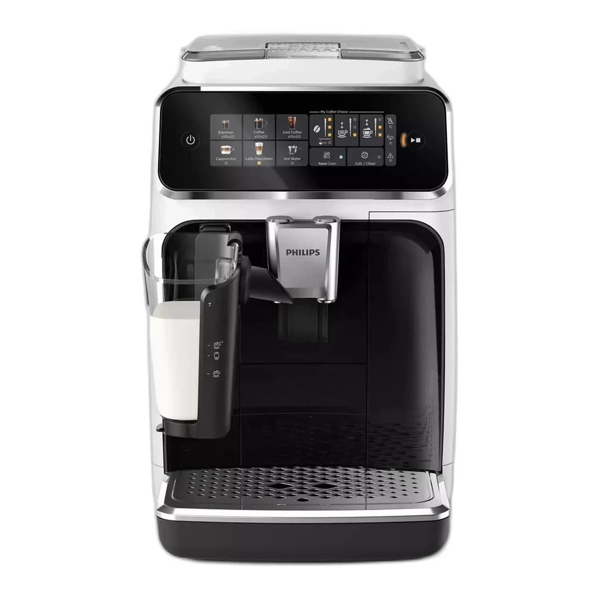 PHILIPS Aparat za kafu EP3343/50 LatteGo, 5 napitaka, SilentBrew, Keramički mlin, AquaClean filter