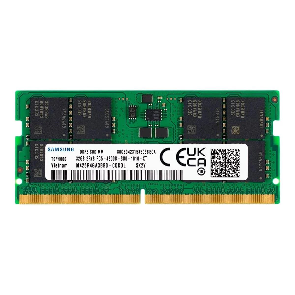 SAMSUNG RAM Laptop 32GB DDR5 4800MHz, SODIMM
