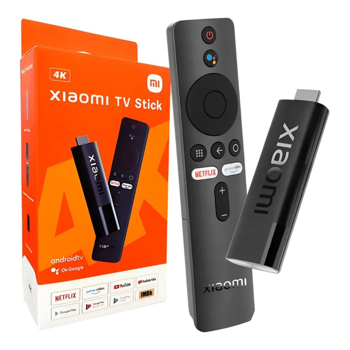 XIAOMI TV 4K Android TV Stick, Smart TV, Android OS, Wi-Fi, HDMI