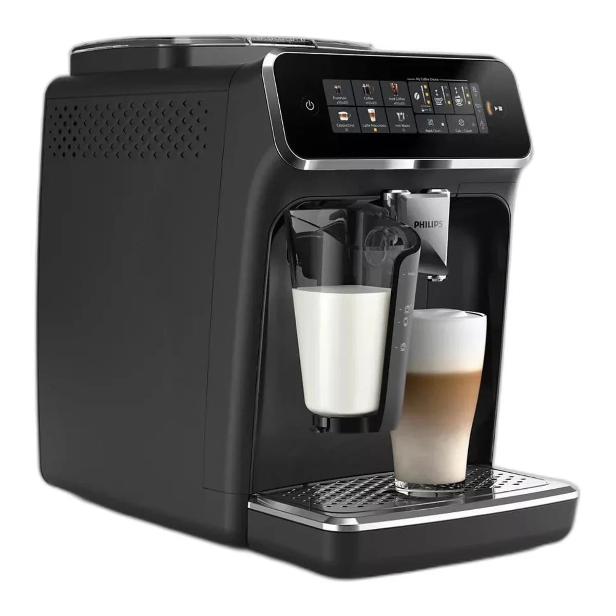 PHILIPS Aparat za kafu LatteGo Series 3300 EP3341/50, 5 napitaka, LatteGo sistem, SilentBrew, Keramički mlin