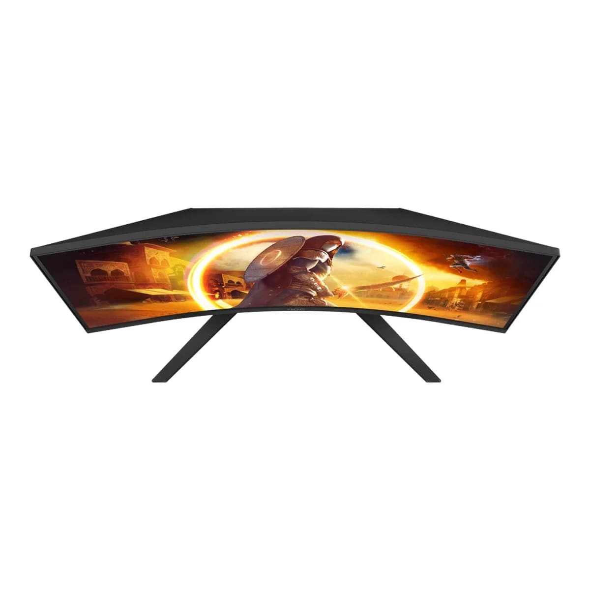 AOC Monitor Gaming CQ32G4VE 31.5" QHD, Curved Fast VA Panel, 180Hz, 0.5ms, Adaptive Sync, HDMI, DP
