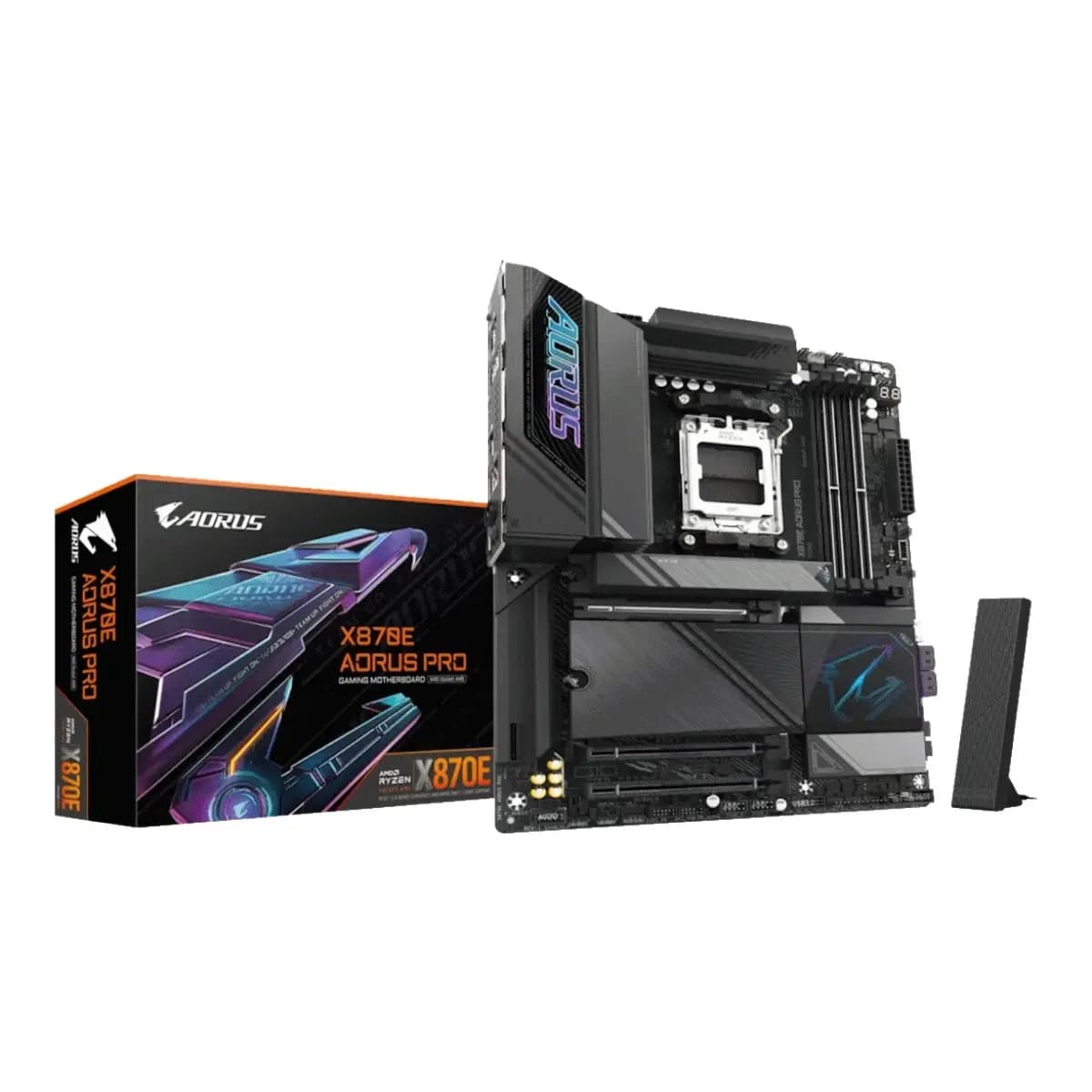 Gigabyte MB X870E AORUS PRO AM5, 4x DDR5, 4x M.2, 4xSATA 2x HDMI, 10x USB, ATX