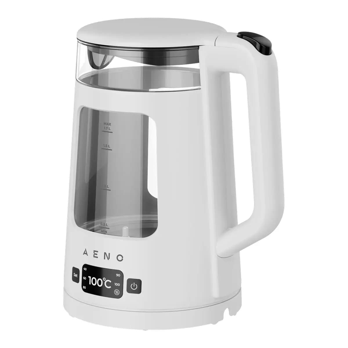 AENO Električno kuhalo EK6, 2L, 2200W, Strix tehnologija, Staklo, LED osvjetljenje