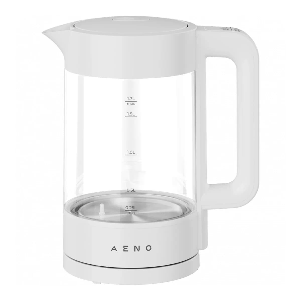 AENO Kuhalo EK5, 1.7L, 2200W, Podesiva temperatura 40-100°C, Strix tehnologija, Bijelo