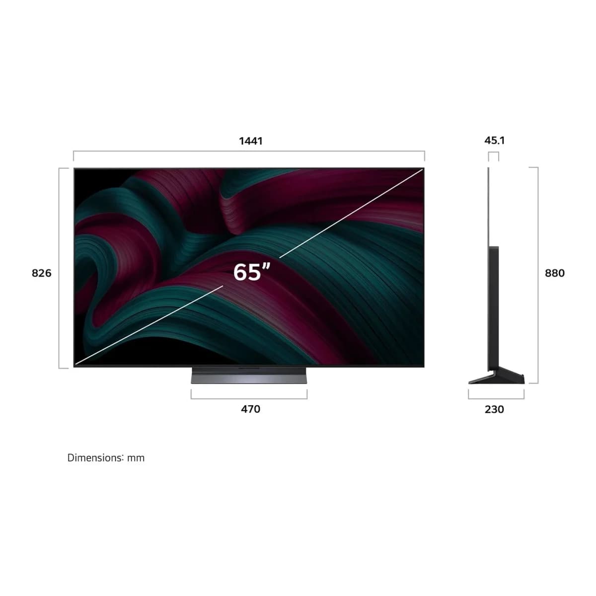 LG TV OLED OLED65C51LA 65" 4K Ultra HD Smart TV