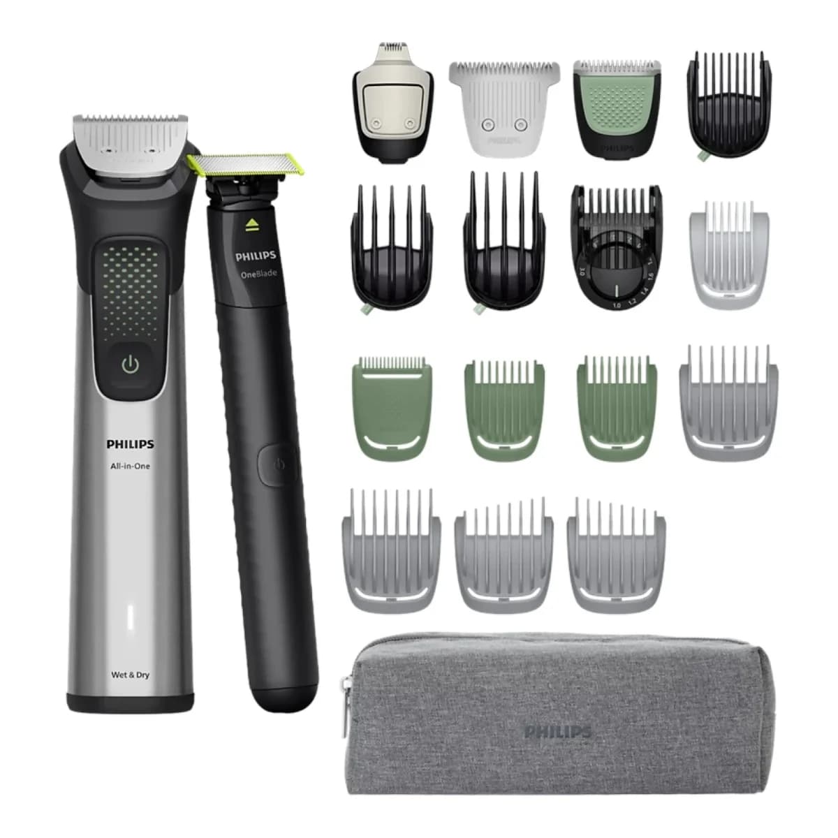 PHILIPS Set 20 u 1 MG955715 sa OneBlade Trimerom za cijelo tijelo