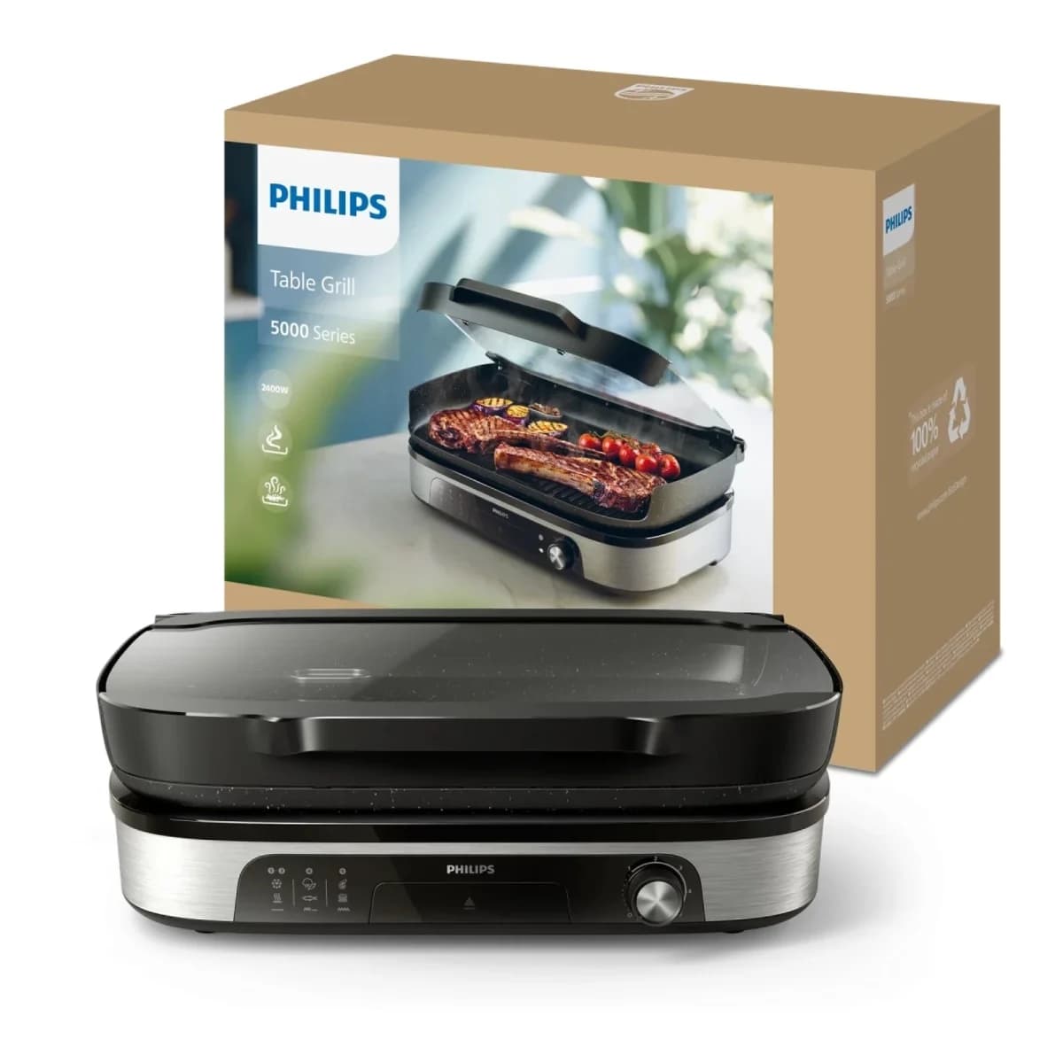 PHILIPS HD621290 Stolni Električni Gril sa Termostatom
