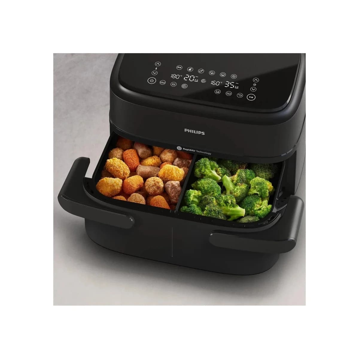 Philips NA1500 DUAL Airfryer Dupla Korpa za Zdrave Obroke