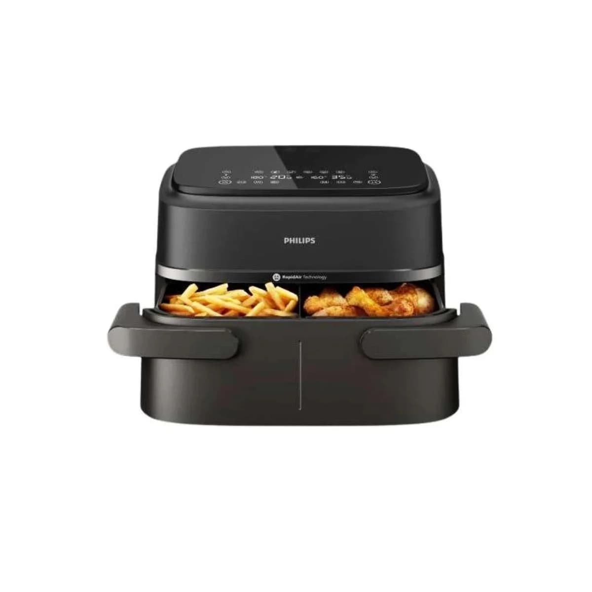 Philips NA1500 DUAL Airfryer Dupla Korpa za Zdrave Obroke