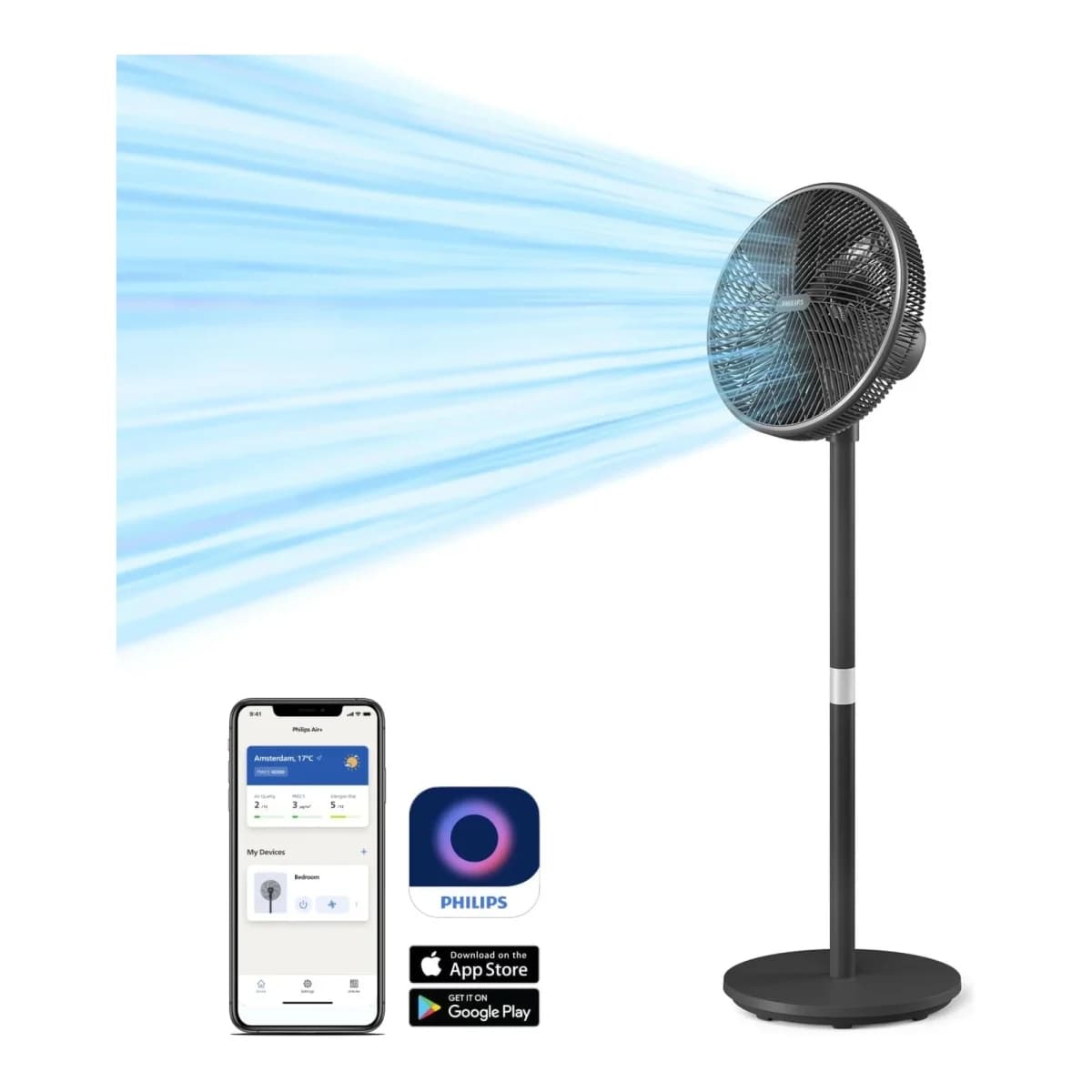 Philips Ventilator CX35501 Stubni Ventilator za dom i ured