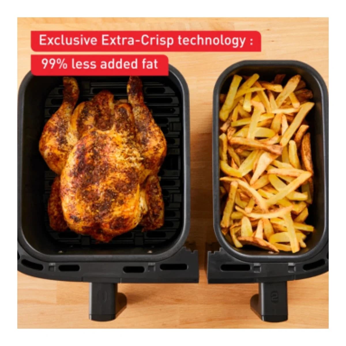 TEFAL Friteza EY905B10 dupla
