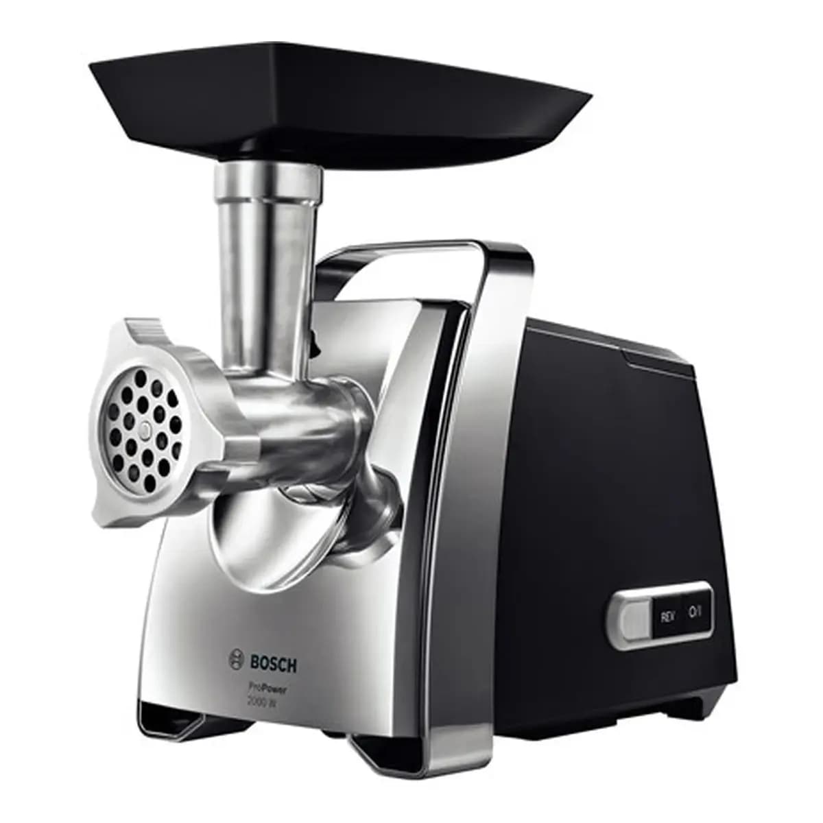 BOSCH Mašina za mljevenje mesa MFW67440 ProPower, 700W, 3.5 kg/min, Blokada motora 2000W, 10+ funkcija, Crna/Inox