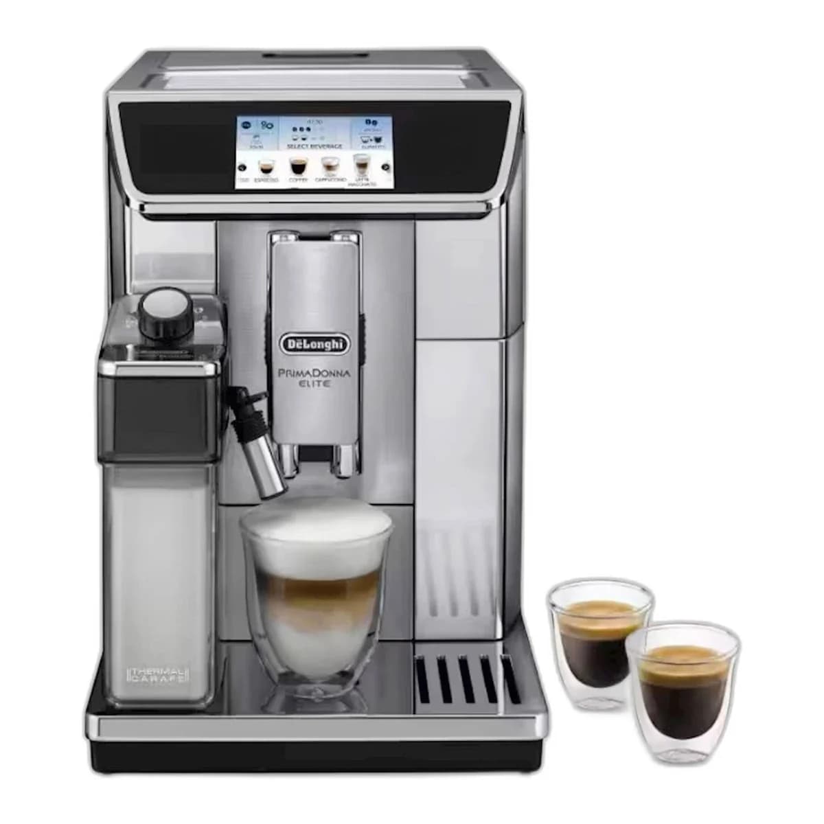 DELONGHI Aparat za kafu ECAM650.75.MS, 3.5" Ekran u boji, 24 napitka, LatteCrema Hot sistem, 4 korisnička profila