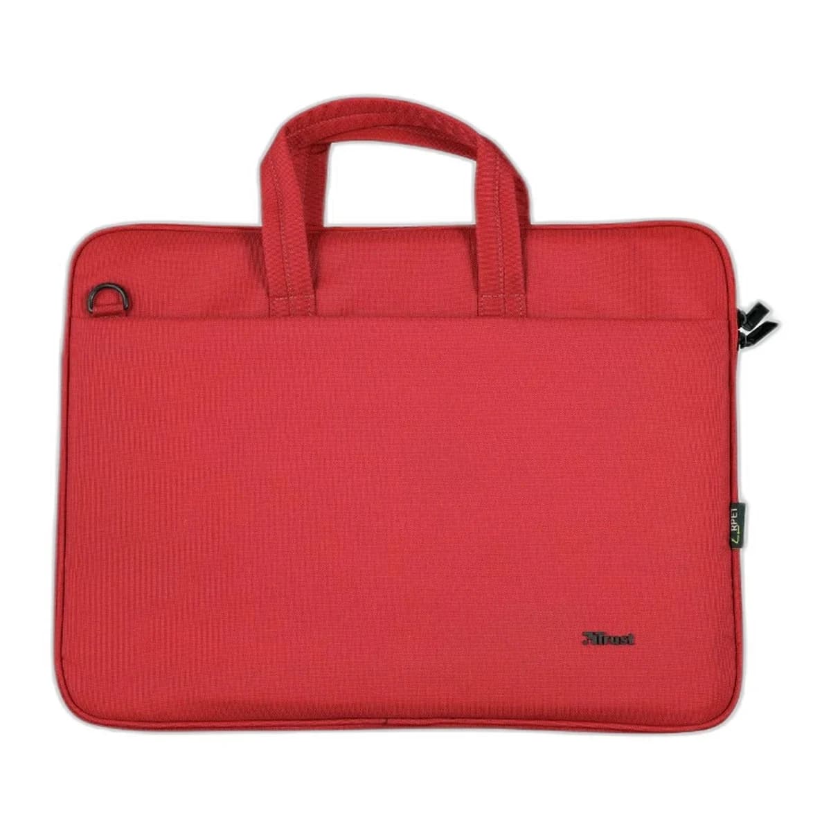 TRUST Laptop Torba 16" Bologna, Crvena, Eco-Friendly PET Materijal