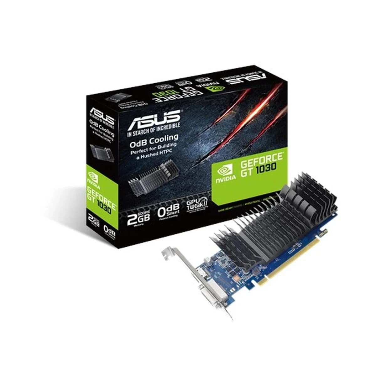 ASUS Graficka GeForce GT 1030 2GB, GDDR5, HDMI/DVI-D