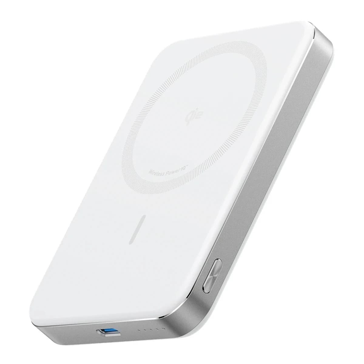 ANKER Power Bank MagGo 10K, 10000 mAh, Qi2 15W Wireless, 30W PD, MagSafe, White