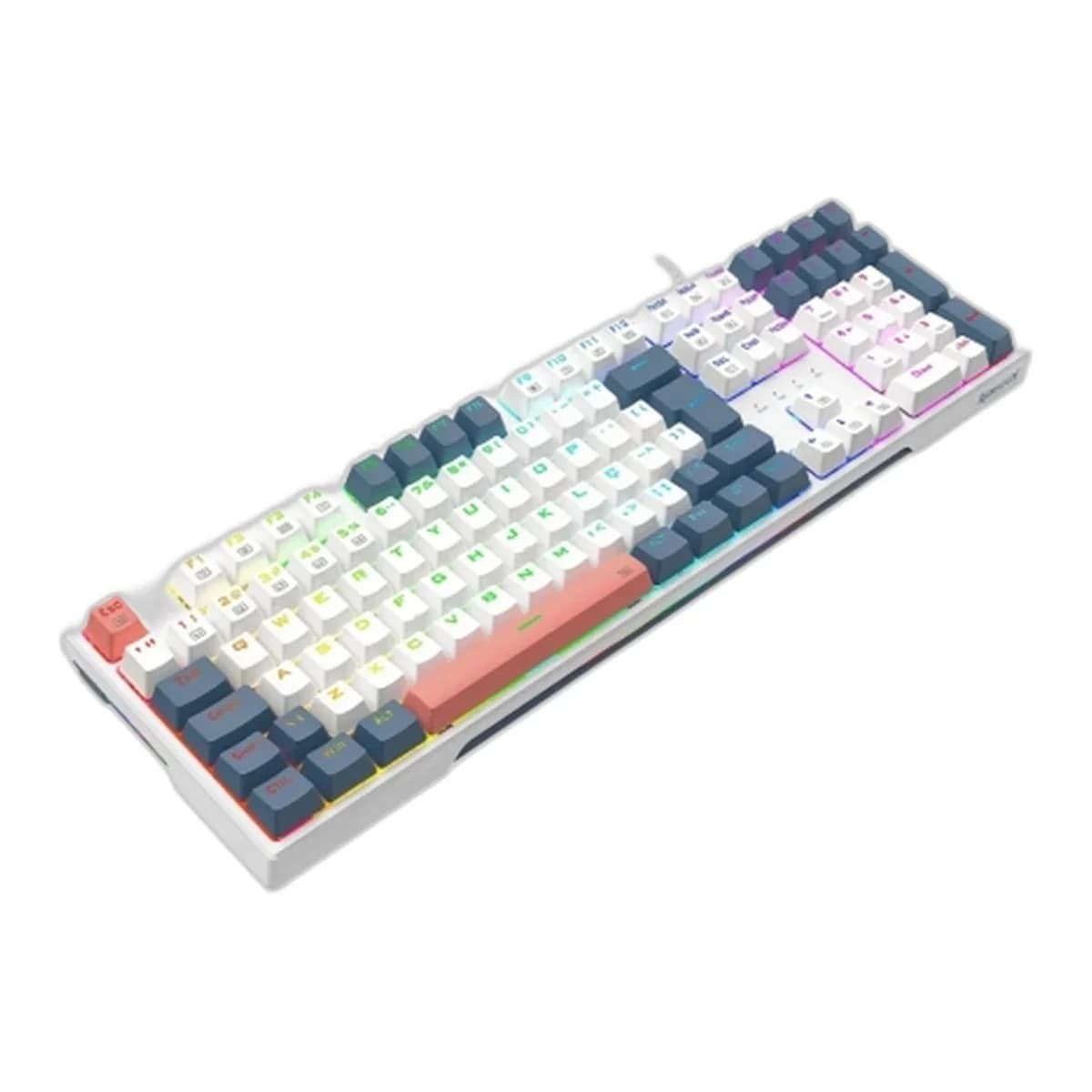 REDRAGON Tastatura Mehanicka Trundle K668WBO, USB, Red Switch, Full Size, RGB