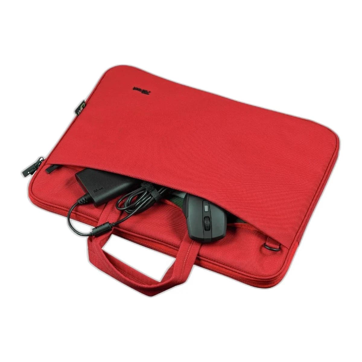 TRUST Laptop Torba 16" Bologna, Crvena, Eco-Friendly PET Materijal
