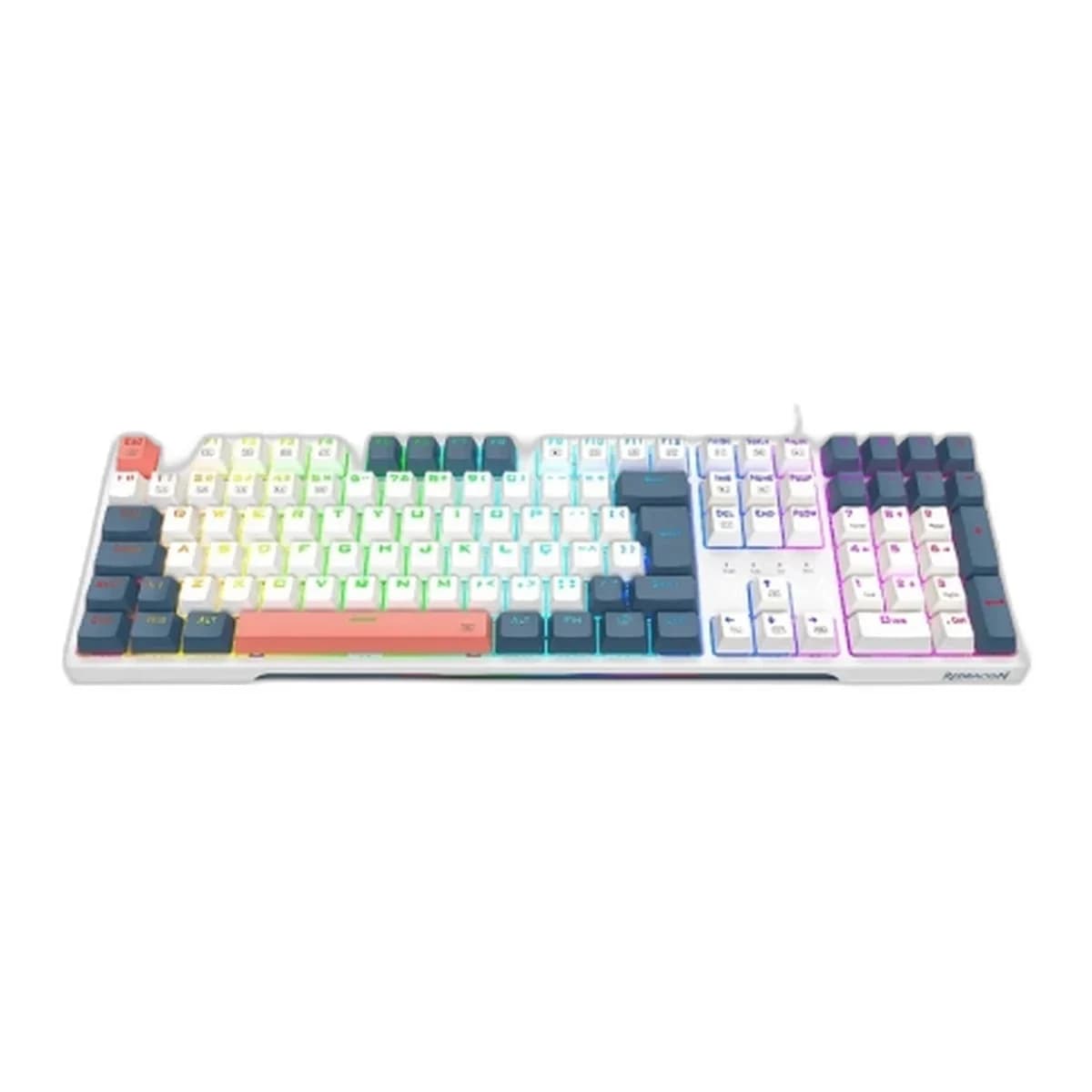 REDRAGON Tastatura Mehanicka Trundle K668WBO, USB, Red Switch, Full Size, RGB