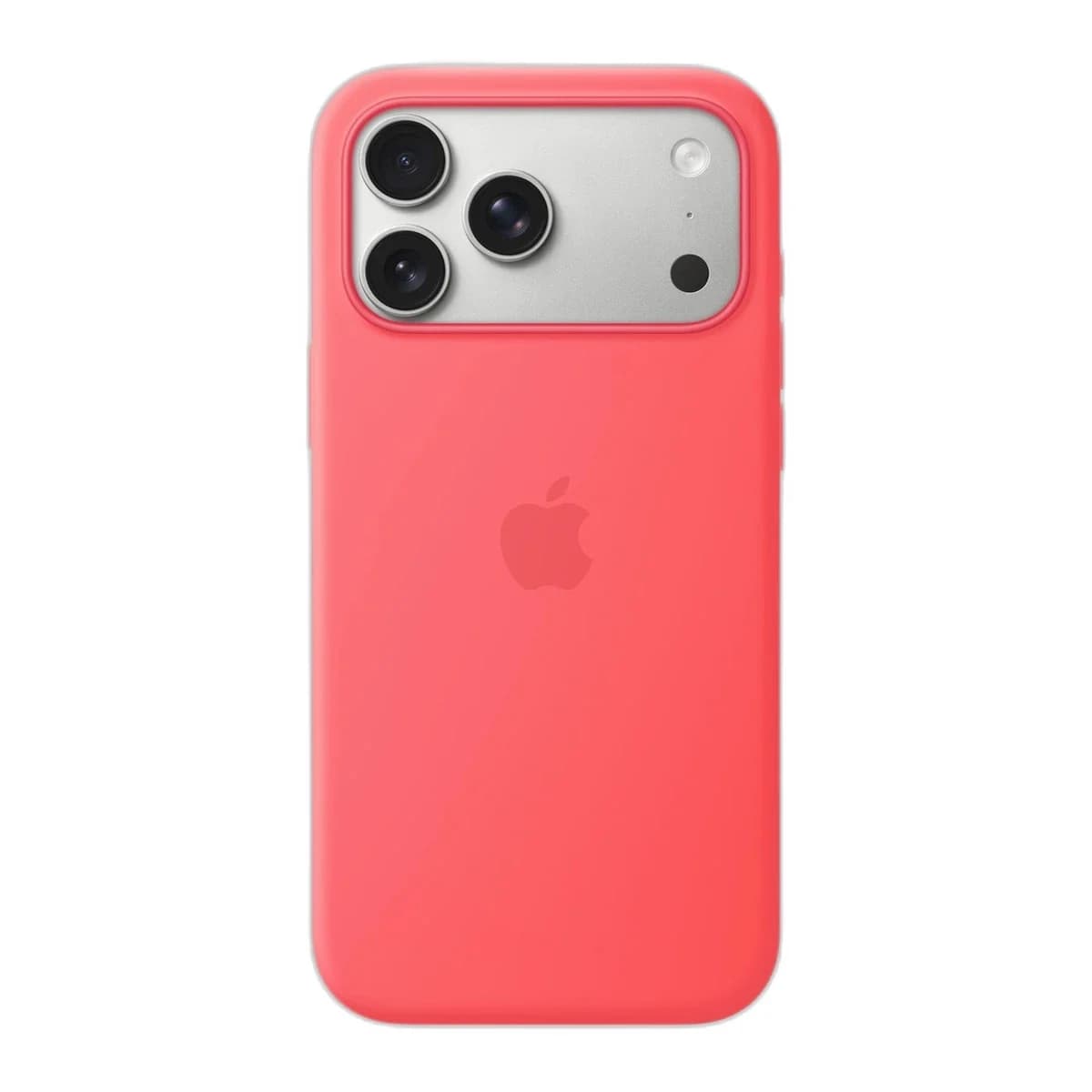 Apple iPhone 17 Pro Max Silicone Case with MagSafe - Bright Guava (SEASONAL)