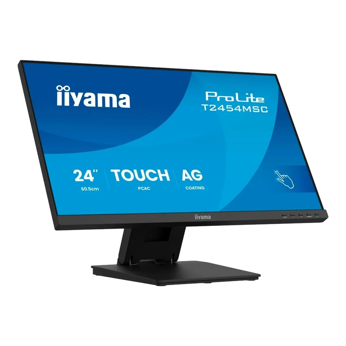 IIYAMA Monitor Touch T2454MSC-B3AG 24" IPS Panel, InCell PCAP 10pt Touchscreen, Anti-Glare, Fleksibilno postolje