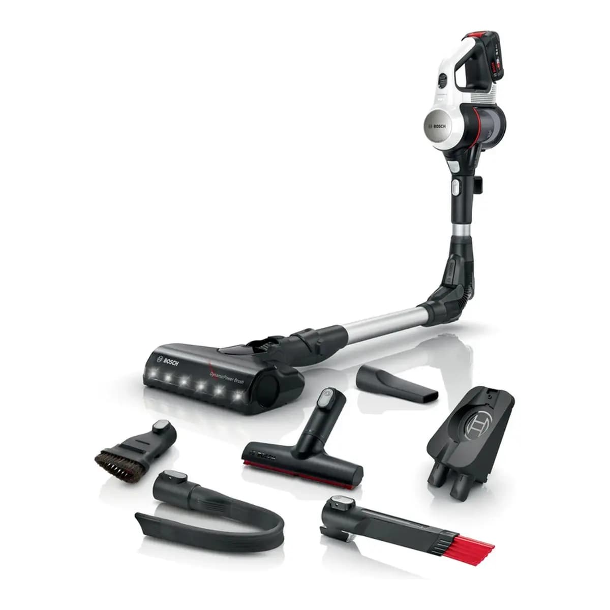 BOSCH Štapni usisivač Unlimited Serie 7 BCS711XXL, Baterija 18V 3.0Ah, Do 40 min rada, 2u1 četka, Fleksibilna cijev