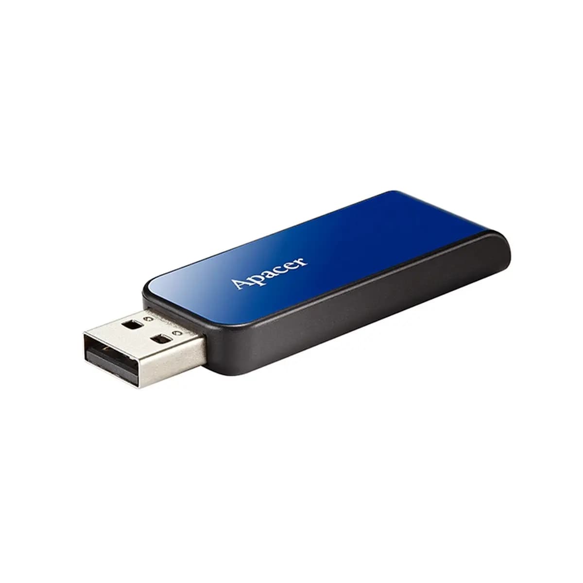 APACER USB Stik AH334, 64GB, USB 2.0, Blue, 36 mjeseci garancija